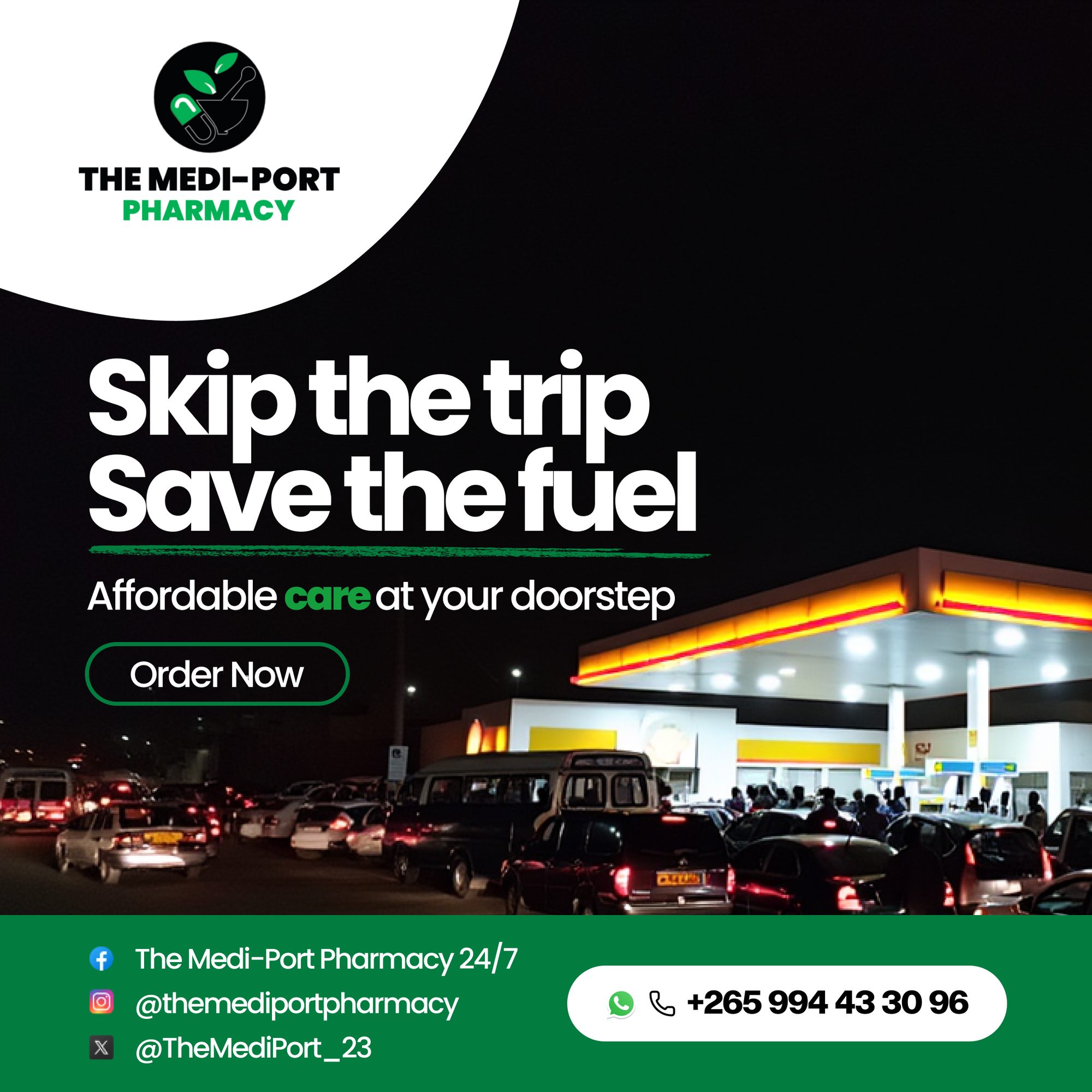 Skip the Trip social media campaign design