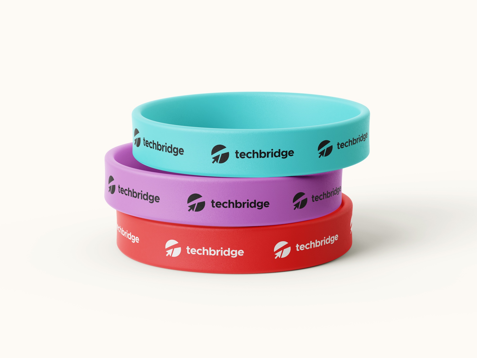 Tech Bridge custom wristband design